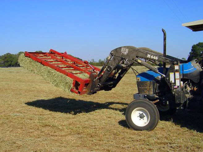 Hay Master Grapple on tractor